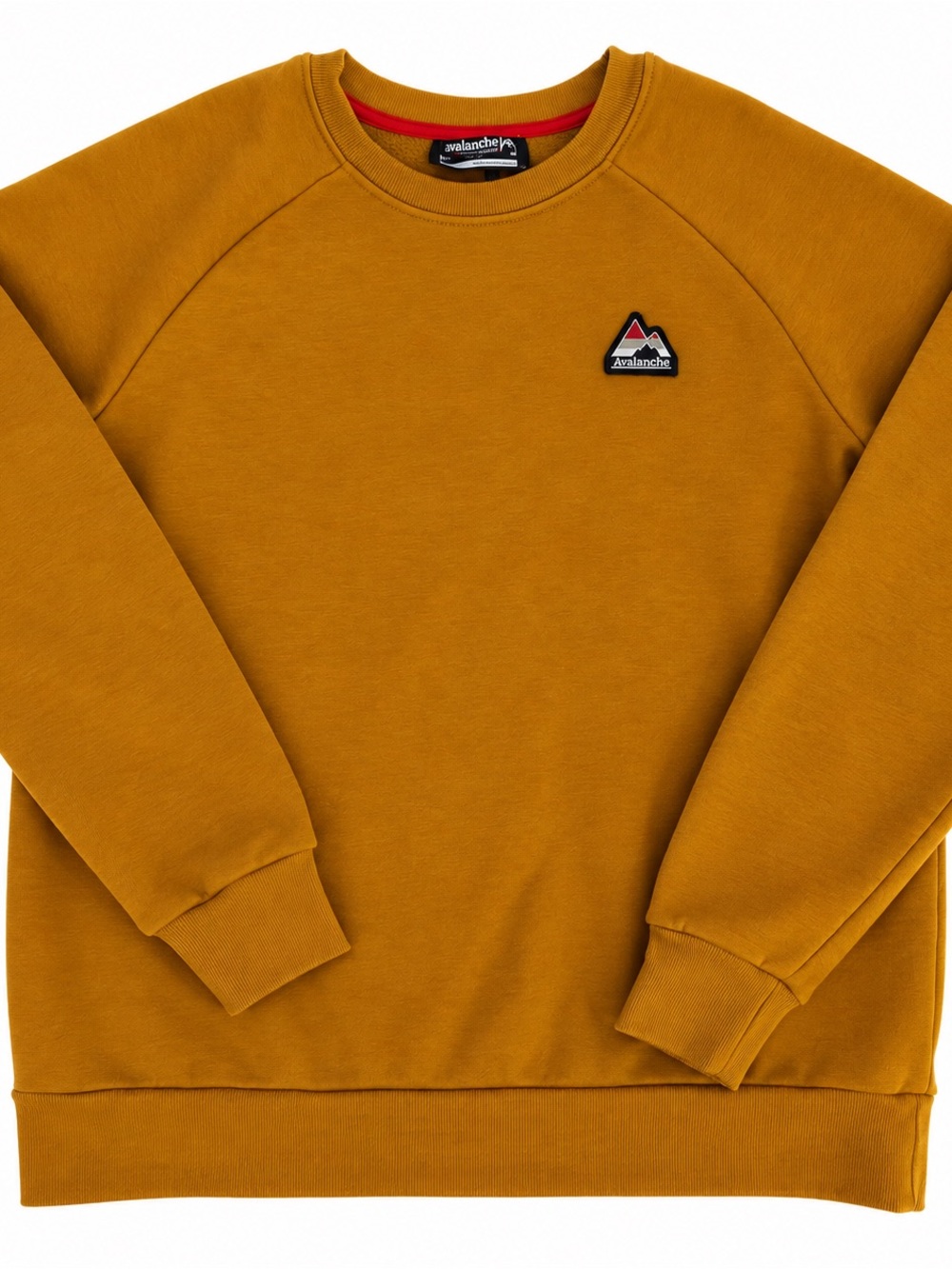 Avalanche Mustard Yellow Crewneck Sweatshirt